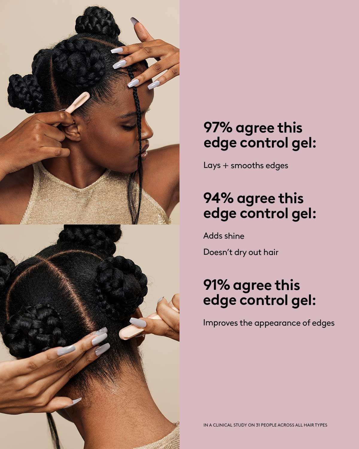 The Controlling Type Hair-Thickening Edge Control Gel