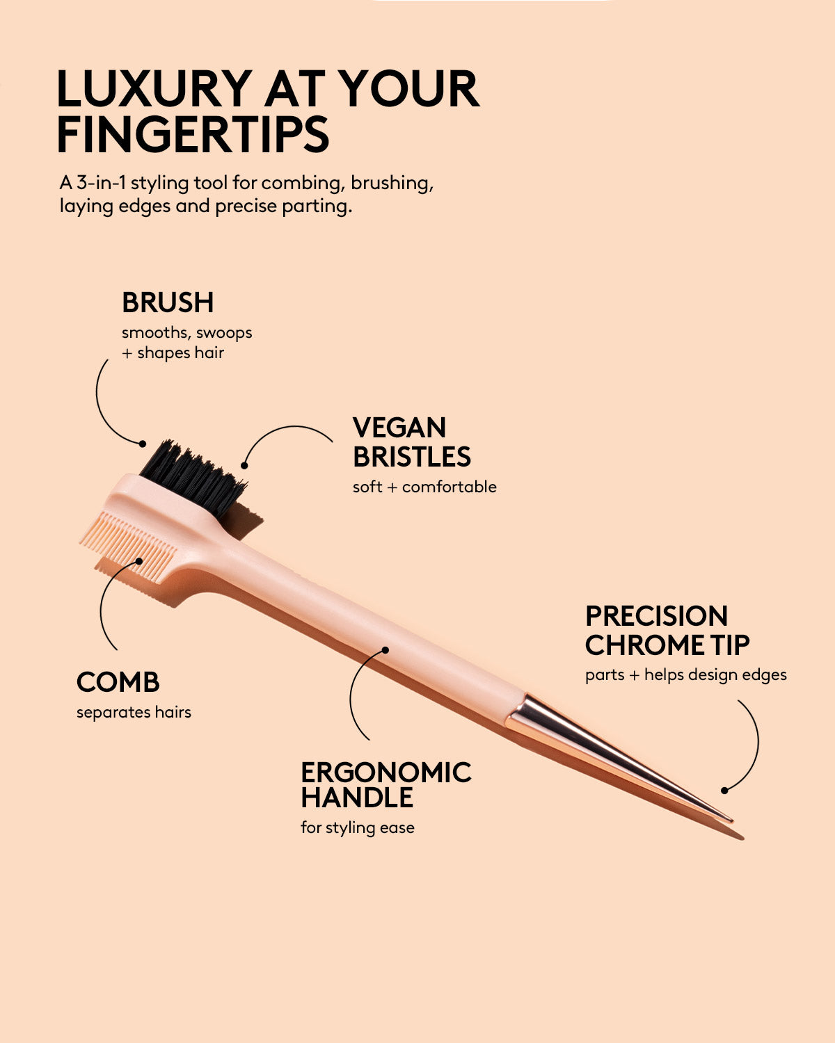 The Side Stick 3-in-1 Edge Styling Tool