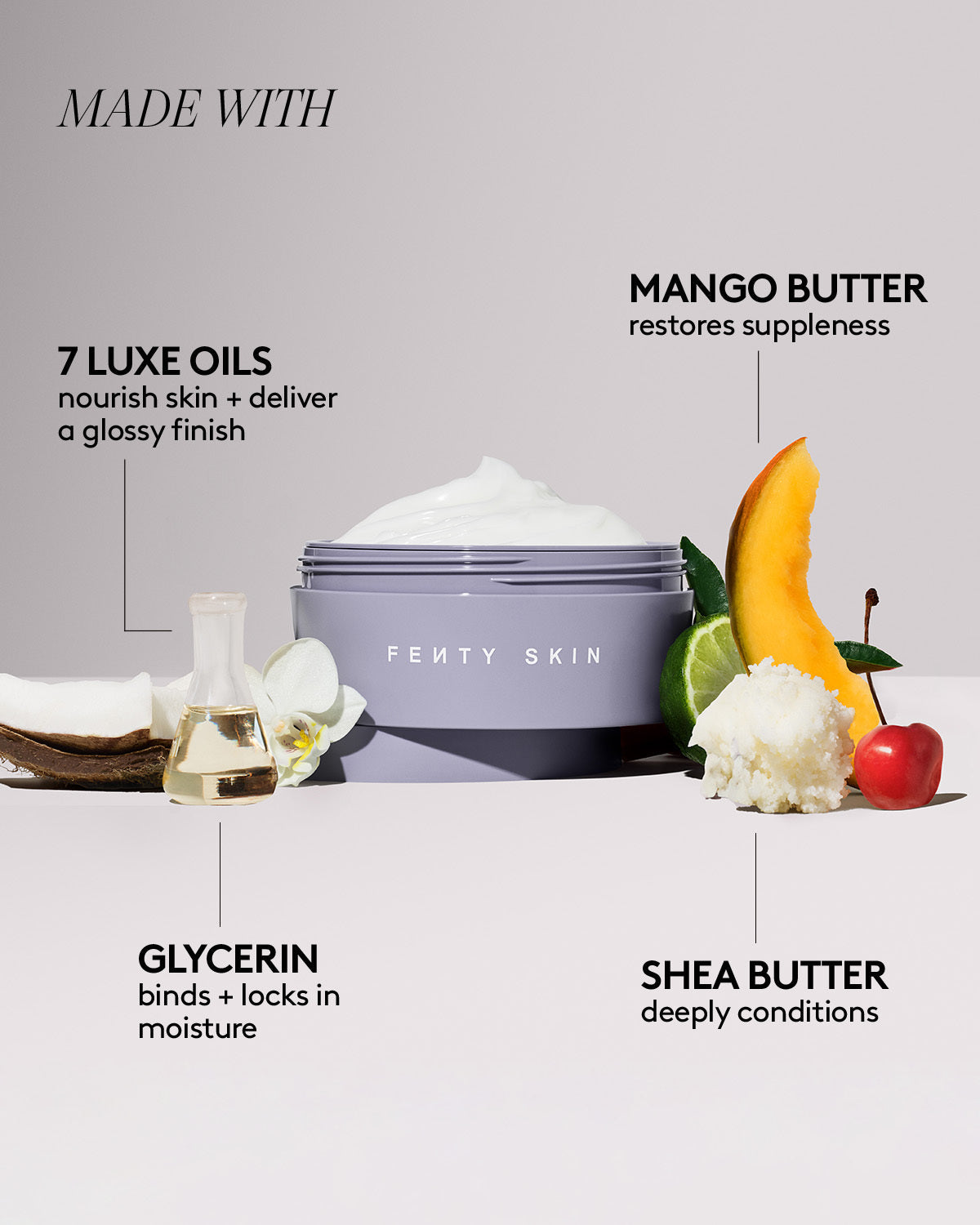 Butta Drop Whipped Oil Body Cream with Tropical Oils + Shea Butter ¡ª Vanilla Dream